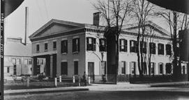 General view of Weighlock Building west end and south front