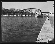 Lock Eleven on the Erie Canal at Amsterdam, N.Y.