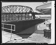 Lock Eleven on the Erie Canal at Amsterdam, N.Y.