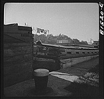 Barges passing through Lock Eleven, near Amsterdam, N.Y.