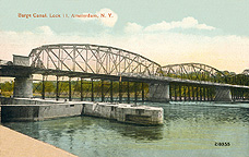 Barge Canal, Lock 11, Amsterdam, N.Y.