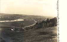 Bird's Eye View of Canajoharie and Palatine Bridge