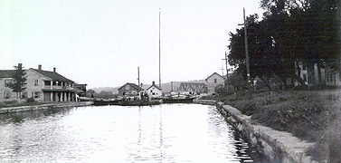 Lock no. 32, Enlarged Erie Canal, Fort Plain, N.Y.