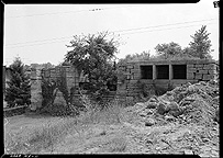 Remains of Enlarged Erie Canal Lock No. 18, Cohoes, N.Y.