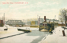 Locks, Erie Canal, Watervliet, N.Y.