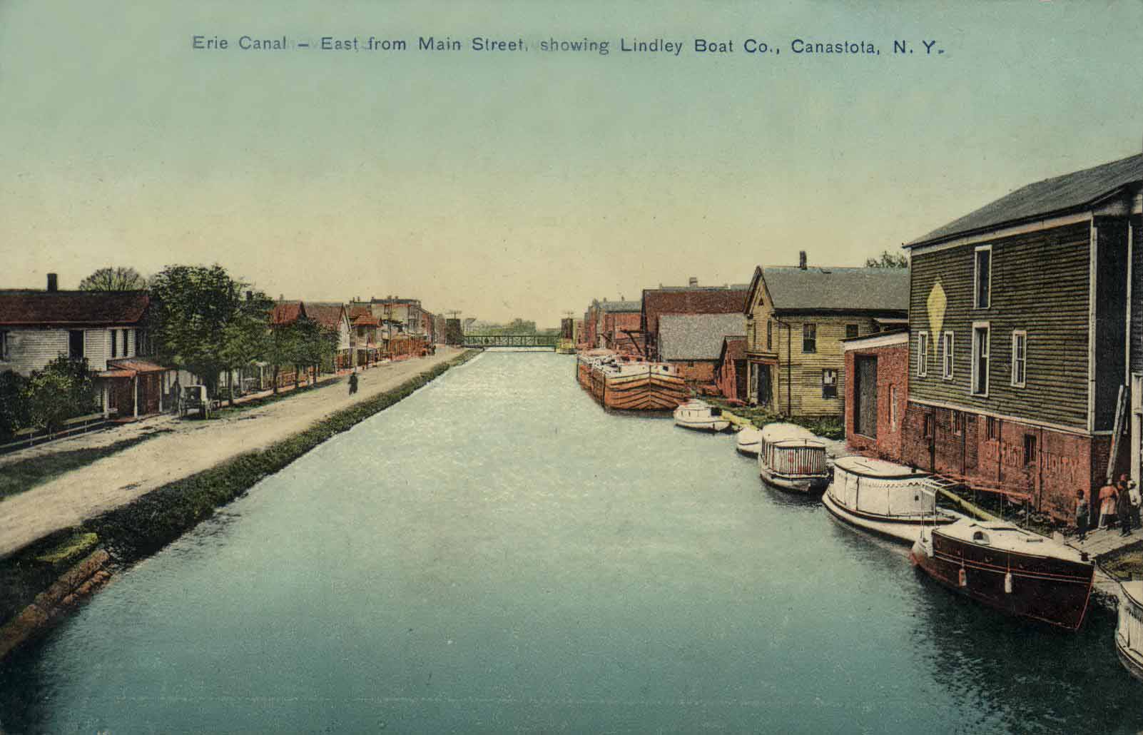 Set of 13 D & H Canal postcards real photo reprints published mid-1900s 