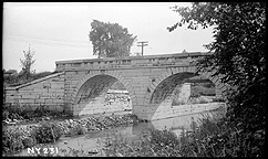 Remains of Erie Canal Aqueduct, Frankfort, N.Y.