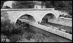 Remains of Erie Canal Aqueduct, Frankfort, N.Y.