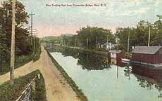 View Looking East from Typewriter Bridge, Ilion, N.Y.