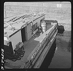 Cabins on canal barges are 'home' to many a family