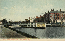 Swing Bridge, Erie Canal, Albion, N.Y.