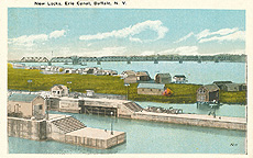 New Locks, Erie Canal, Buffalo, N.Y.