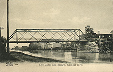 Erie Canal and Bridge, Gasport, N.Y.