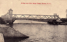 Bridge over Erie Barge Canal, Holley, N.Y.