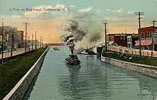A Tow, on Erie Canal, Tonawanda, N.Y.