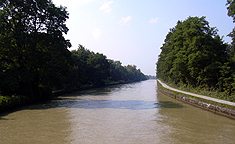 View of the Grand Embankment over the Irondequoit Creek valley