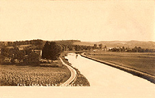 Erie Canal near Fairport, N.Y.