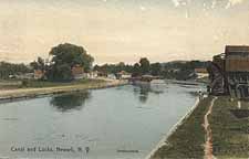 Canal and Locks, Newark, N.Y.