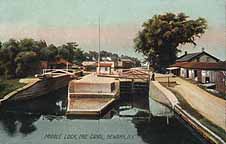 Middle Lock, Erie Canal, Newark, N.Y.