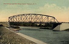Steel Bridge and New Barge Canal, Palmyra, N.Y.