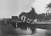 Lock 50, Gere's Lock, Looking east