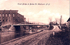 Canal Bridge at Brutus St., Weedsport, N.Y.