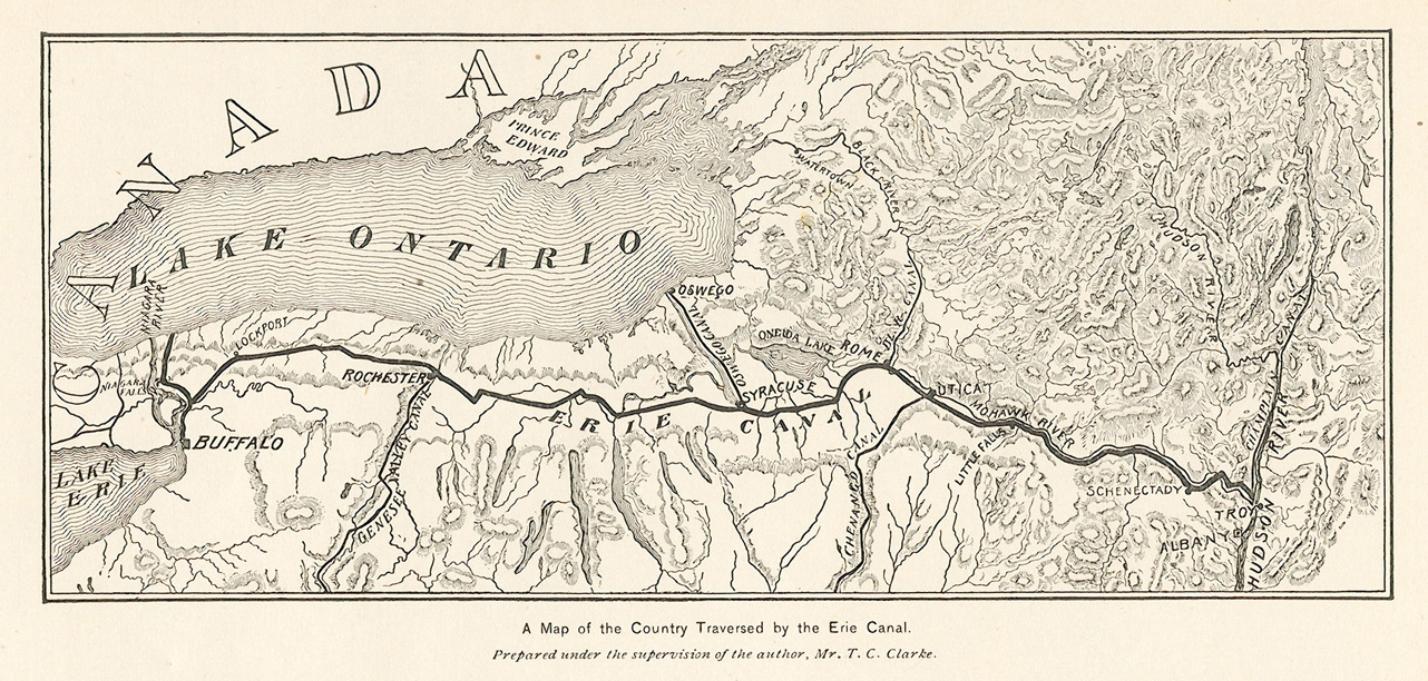 Erie Canal - Maps