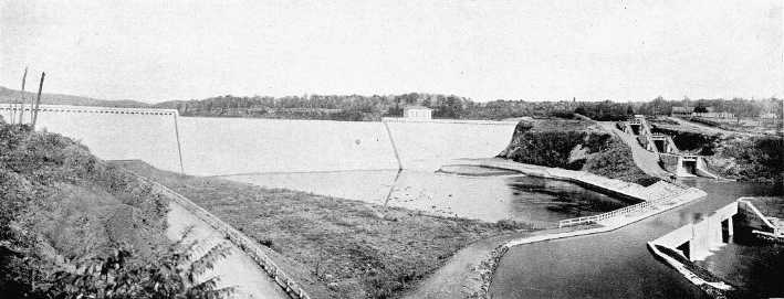 Dam at Delta reservoir