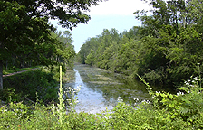 The Enlarged Erie Canal at Camillus