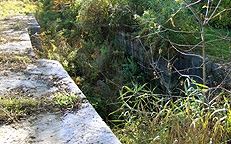 Enlarged Erie Canal Lock No. 50 - east end of the south chamber