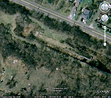 Google Earth view of Lock 50