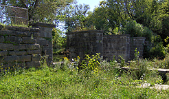 Centreport Aqueduct - south side from within the prism