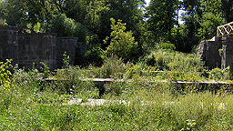 Centreport Aqueduct - looking west from within the prism