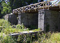 Centreport Aqueduct, north side -- from within the prism