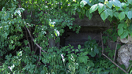 Erie Canal Lock No. 53 at Clyde, N.Y. - overflow openings