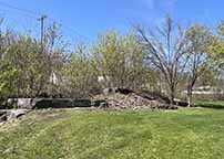 The remains of Enlarged Erie Canal Lock no. 11