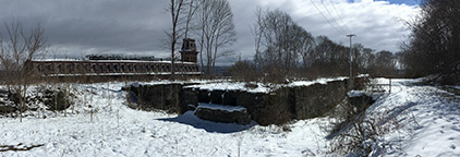 Enlarged Erie Canal Lock no. 15.