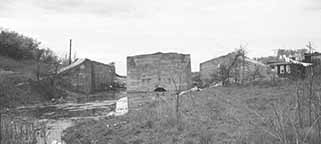 Remains of Enlarged Erie Canal Lock no. 18