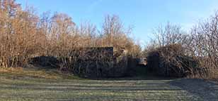 Remains of Enlarged Erie Canal Lock no. 18, 2023