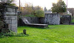 The south chamber, looking west