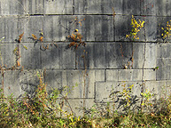 Erie Canal Lock No. 51 - Detail of the stonework in the south chamber