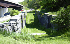 Erie Canal Lock No. 36 -- West end of the south chamber