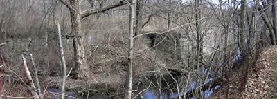 Erie Canal Lock No. 54 at Lock Berlin - eastern end