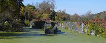 Erie Canal Lock No. 56 at Lyons - eastern end