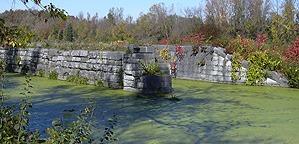 Erie Canal Lock No. 56 at Lyons - eastern end