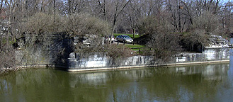 Lyons aqueduct remains -- the east end