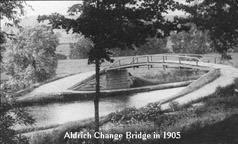 Aldrich Change Bridge in 1905