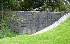 Erie Canal Lock No. 59 at Newark - eastern end, looking south