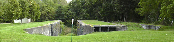 Erie Canal Lock No. 59 at Newark, N.Y., looking east