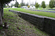 Erie Canal Lock No. 59 at Newark - inside the south chamber